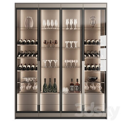 Wardrobe Display cabinets Сupboard with dishes My Design 16 