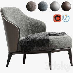 MINOTTI LESLIE ARMCHAIR 