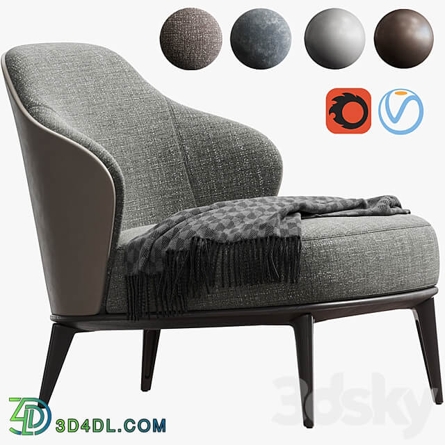 MINOTTI LESLIE ARMCHAIR