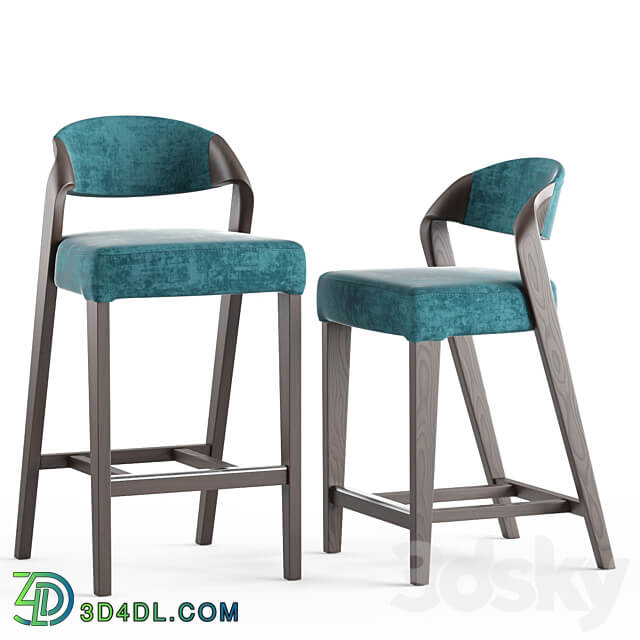 Arbre Joker bar stool and semi bar stool