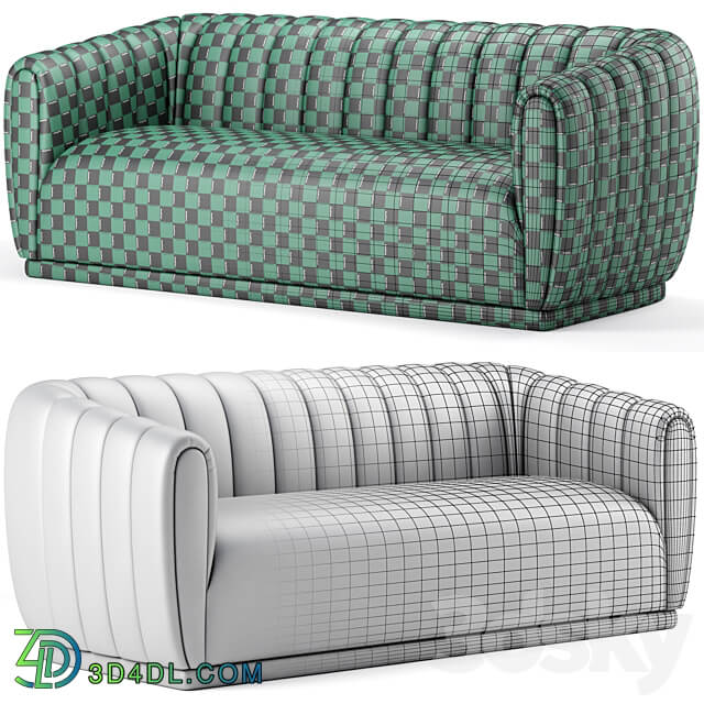 Dixie Velvet Sofa Meridian Furniture