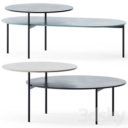 Coffee Table Tavolino KIN c and KIN o by Novamobili 