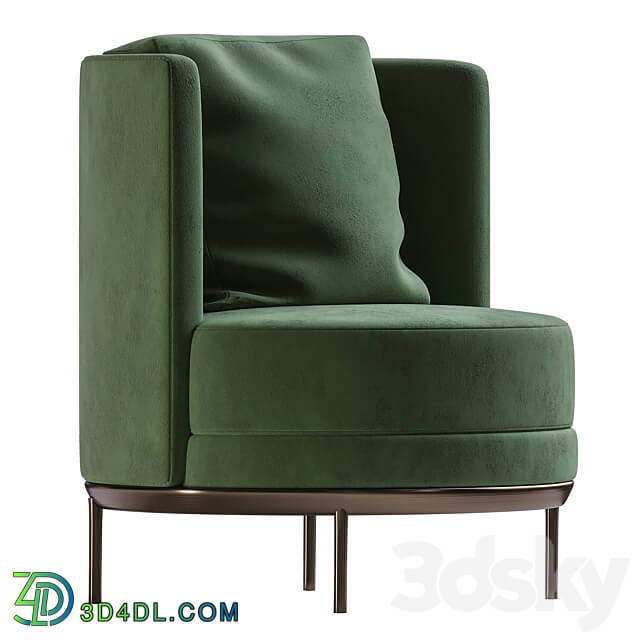 Green armchair corona redner