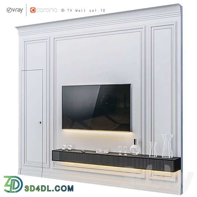 TV Wall set.10