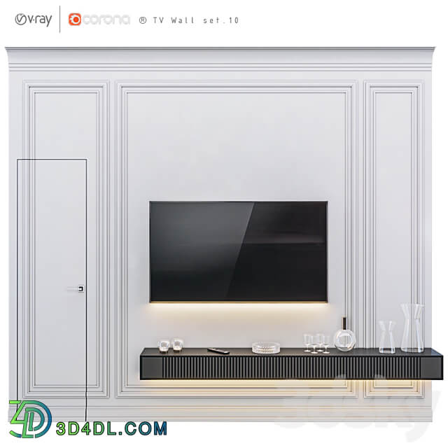 TV Wall set.10