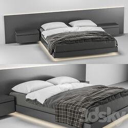 Bed Backlit bed 
