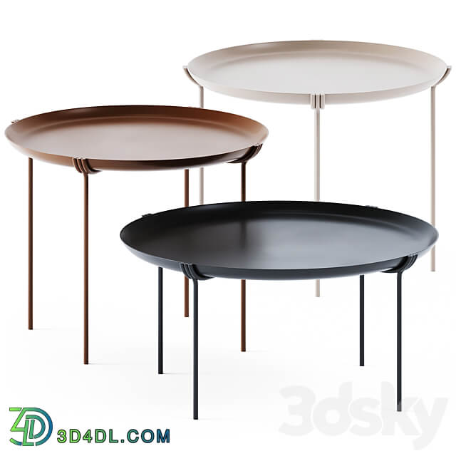 Coffee Tables Geo by Saba Italia 3D Models