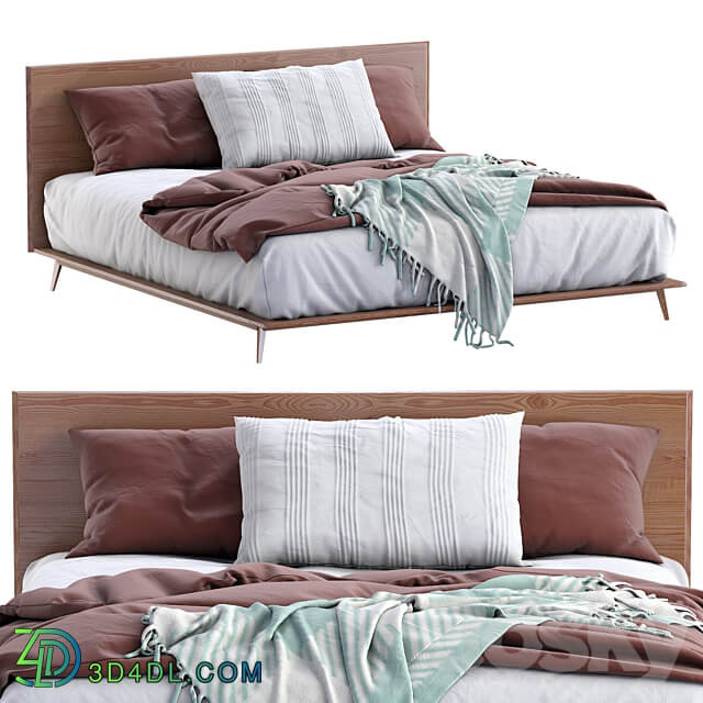 Bed Bed Walnut By Westelm