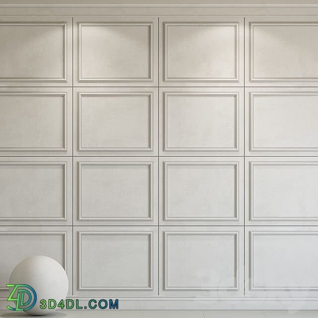 Stone Decorative plaster with molding 172