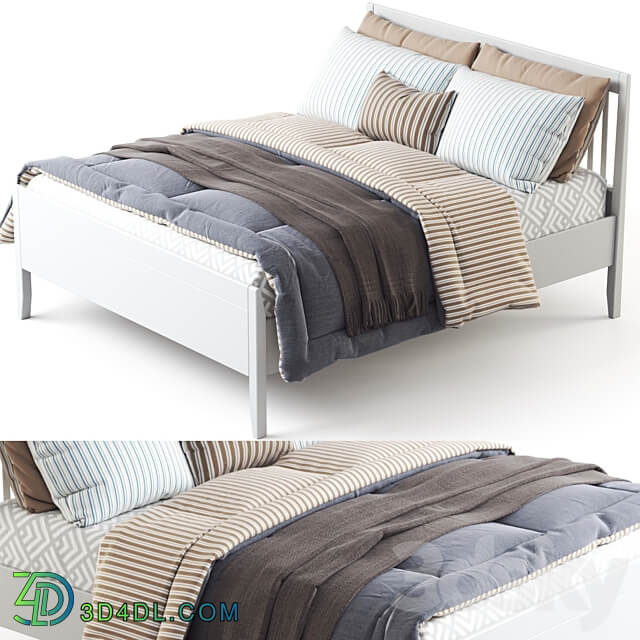 Ikea Idanas Bed Bed 3D Models