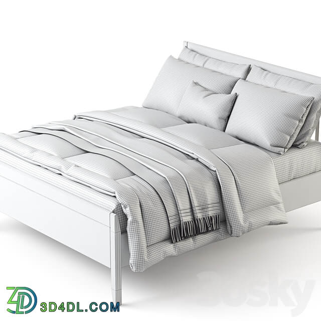 Ikea Idanas Bed Bed 3D Models