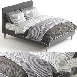 IKEA IDANAS bed Bed 3D Models 