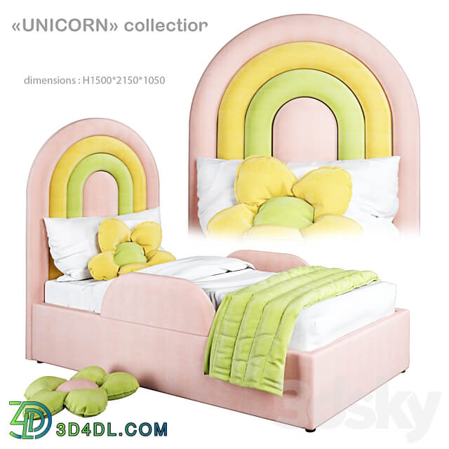 Arbuzov Studio Unicorn Bed 3