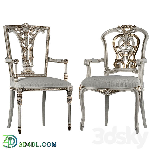 Ebanista Dauphine chairs