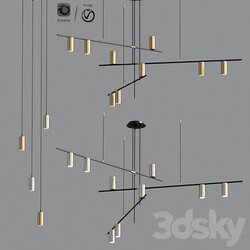 Pendant light Mid Century Modern Suspension Chandelier Collection 