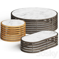 Seora Oyster Coffee Tables 