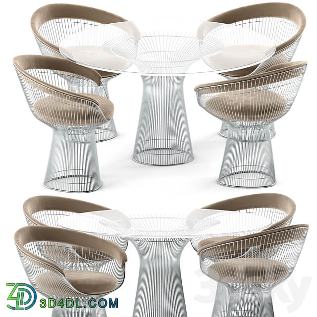 Table Chair Platner Dining Table Chair