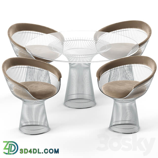 Table Chair Platner Dining Table Chair