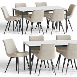 Table Chair Dining Set 108 