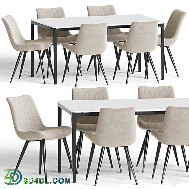 Table Chair Dining Set 108