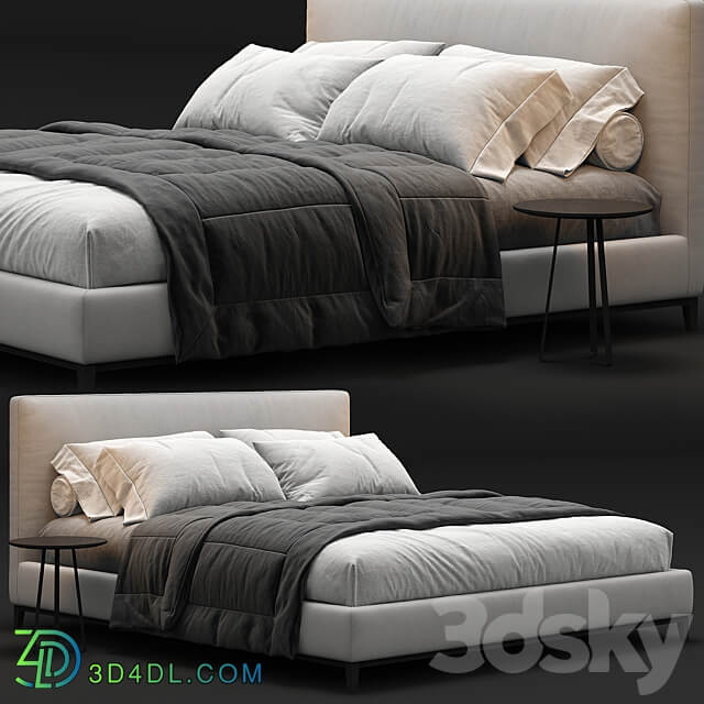 Bed Minotti Andersen bed