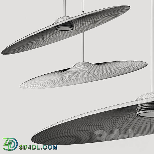 Pendant light Fabbian Acustica Pendant Lamp