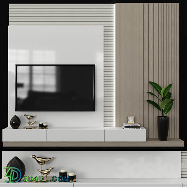 Modern TV Wall set64