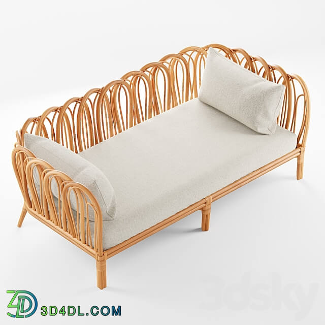 Melody rattan daybed