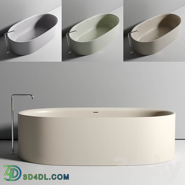 BOFFI Sabbia freestanding bathtub