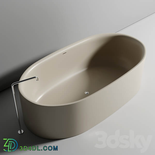 BOFFI Sabbia freestanding bathtub