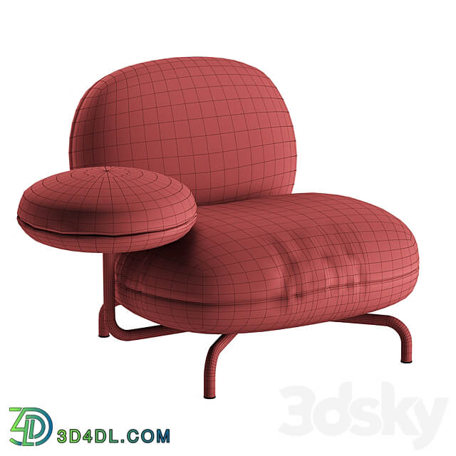 Cipria armchair edra