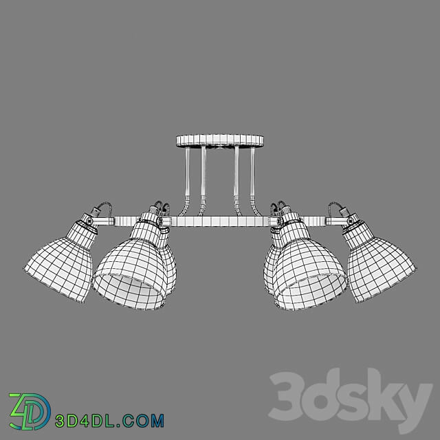 76106x Acrobata Lightstar Pendant light 3D Models