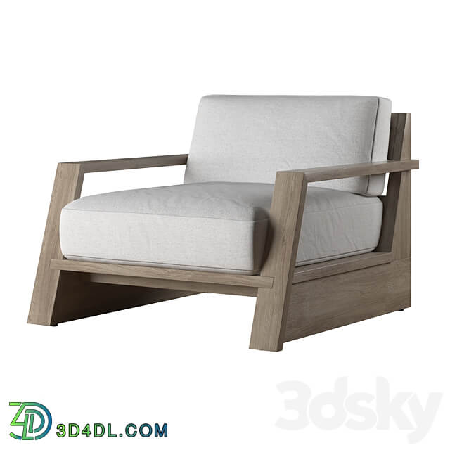 RH TROPEA LOUNGE CHAIR