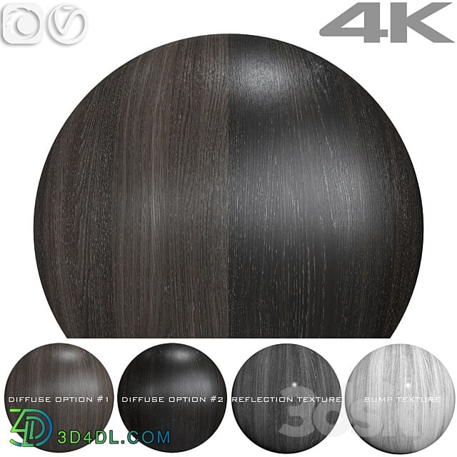 Seamless textures OAK 3D Models