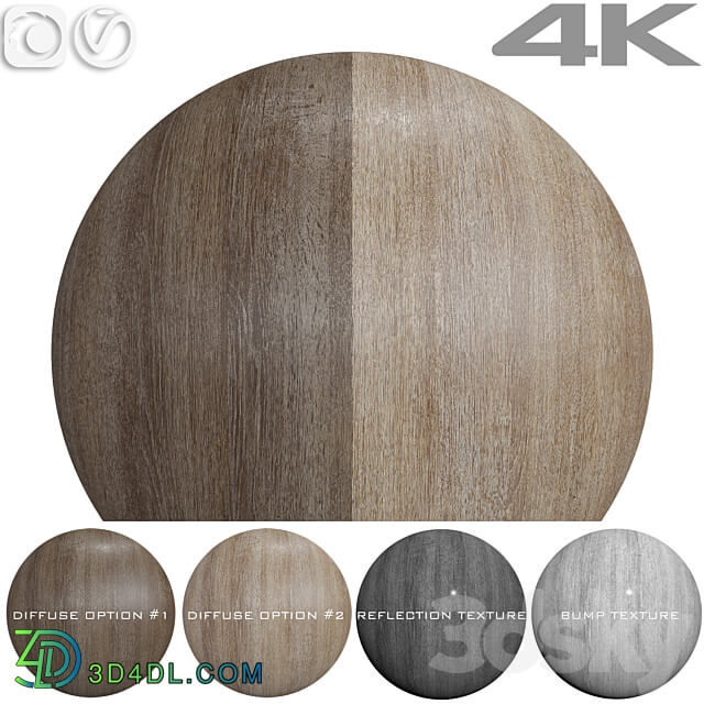 Seamless textures OAK 3D Models