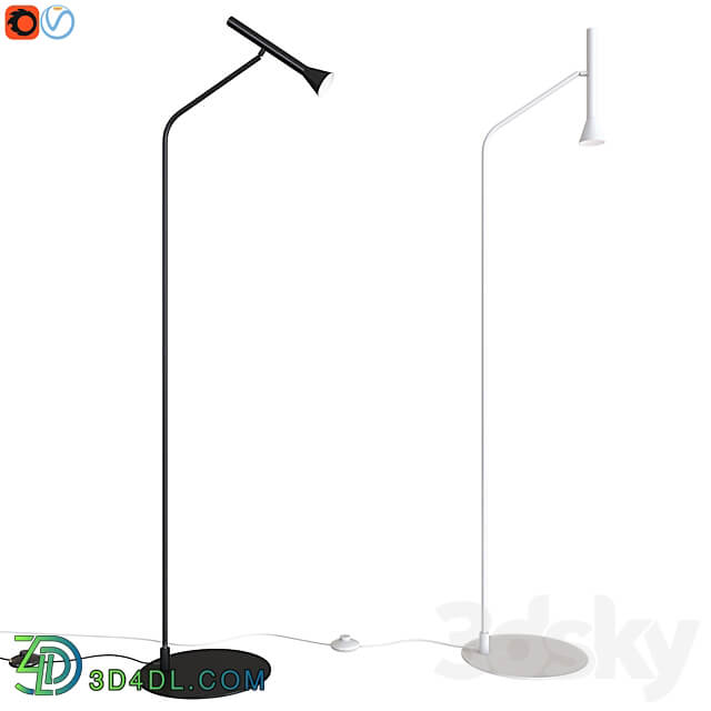 Floor lamp Aromas Lyb P1274 Matt Black