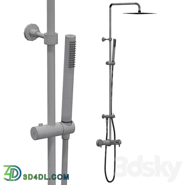 Shower system Ramon Soler DRAKO 335602RPK225