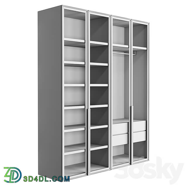 Wardrobe Display cabinets Cupboard MY 50 Muzafarov Collections 