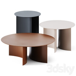 Coffee Tables Pierre by Flou 3D Models 