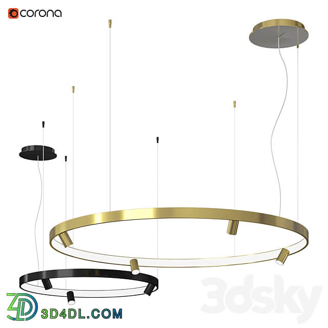 Pendant light ARENA PANZERI Hanging lamp