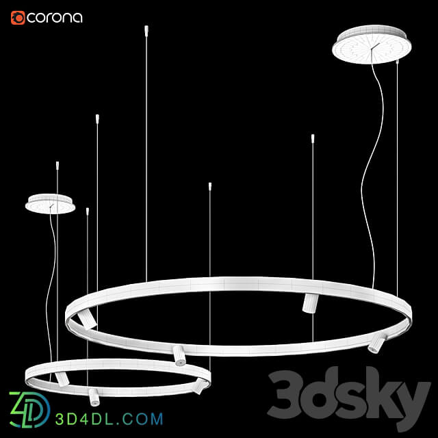 Pendant light ARENA PANZERI Hanging lamp