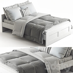 IKEA BRIMNES bed Bed 3D Models 