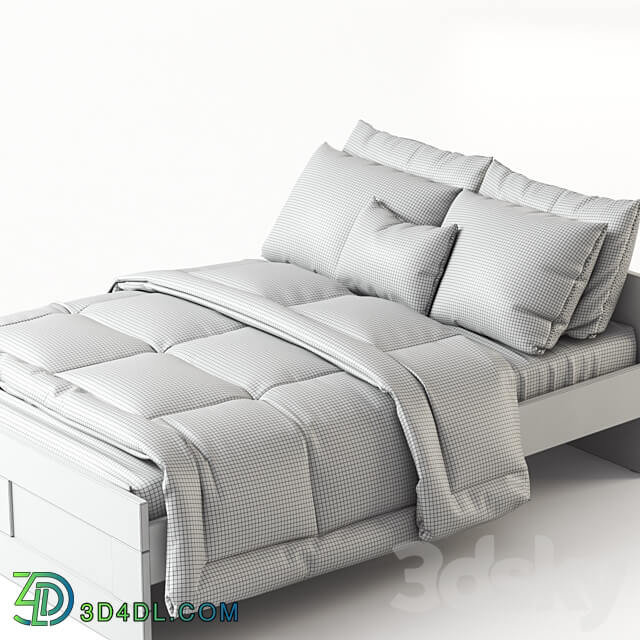 IKEA BRIMNES bed Bed 3D Models