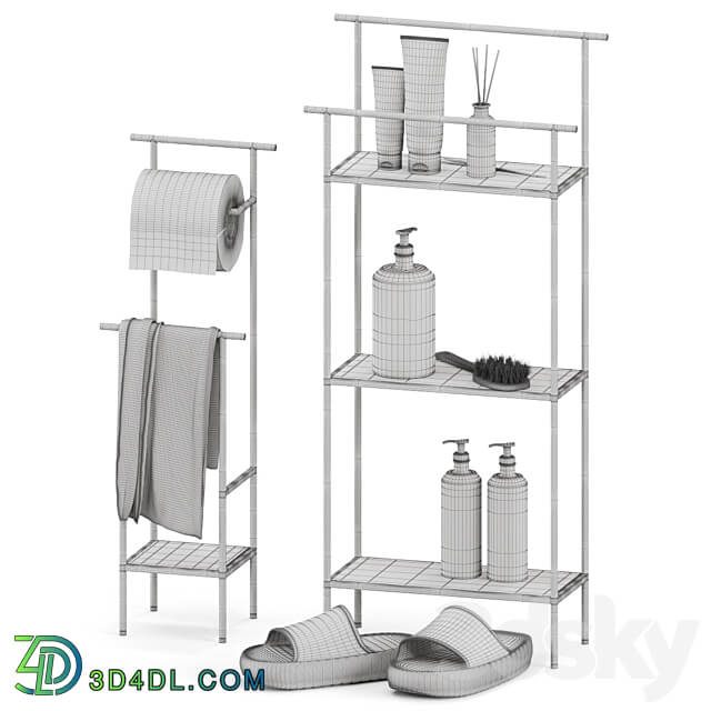 Bathroom Decor 02 3D Models