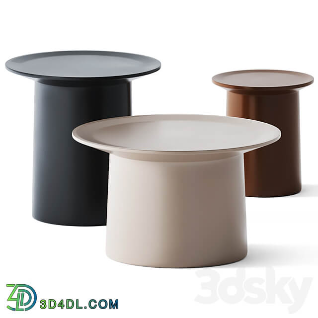 Metal Coffee Tables Coco by Blu Dot 3D Models