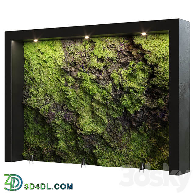 Fitowall green natural stone wall1