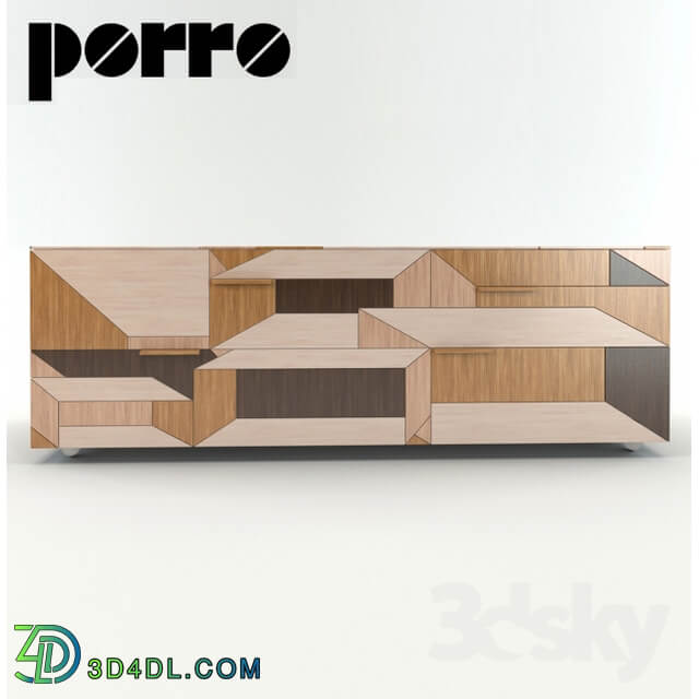 Sideboard Chest of drawer Chest Porro Inlay