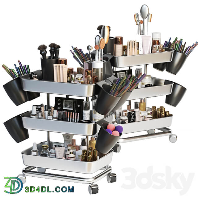 Cosmetics for beauty salons and stylists 2. Make up 3D Models