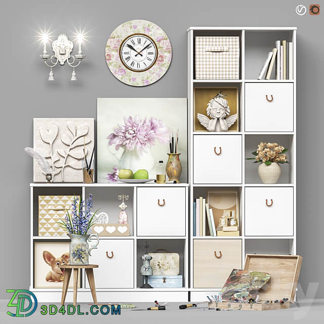 Toys and furniture set 106 Miscellaneous 3D Models