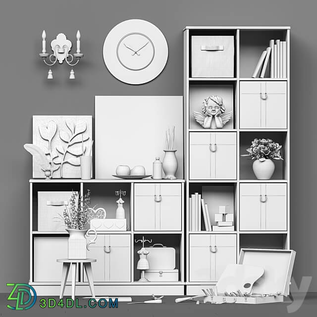 Toys and furniture set 106 Miscellaneous 3D Models